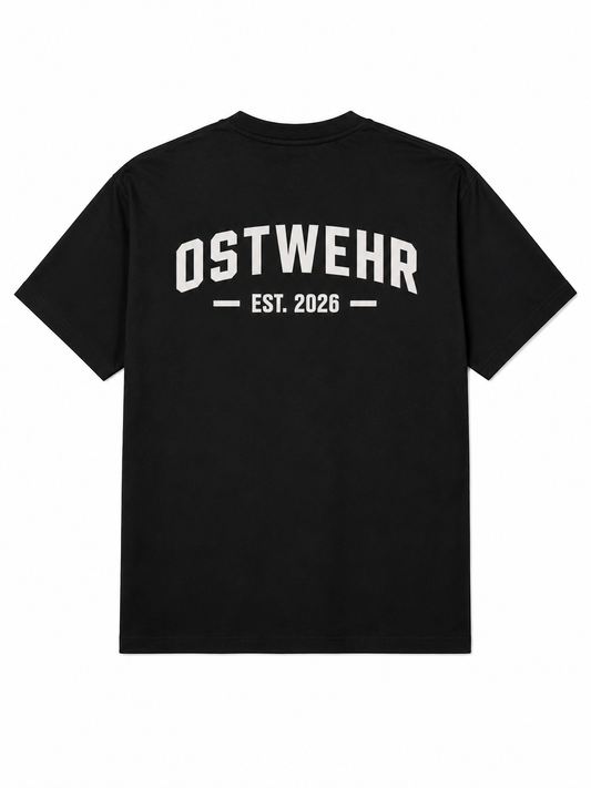 Ostwehr T-Shirt Schwarz – Ostdeutschland Streetwear